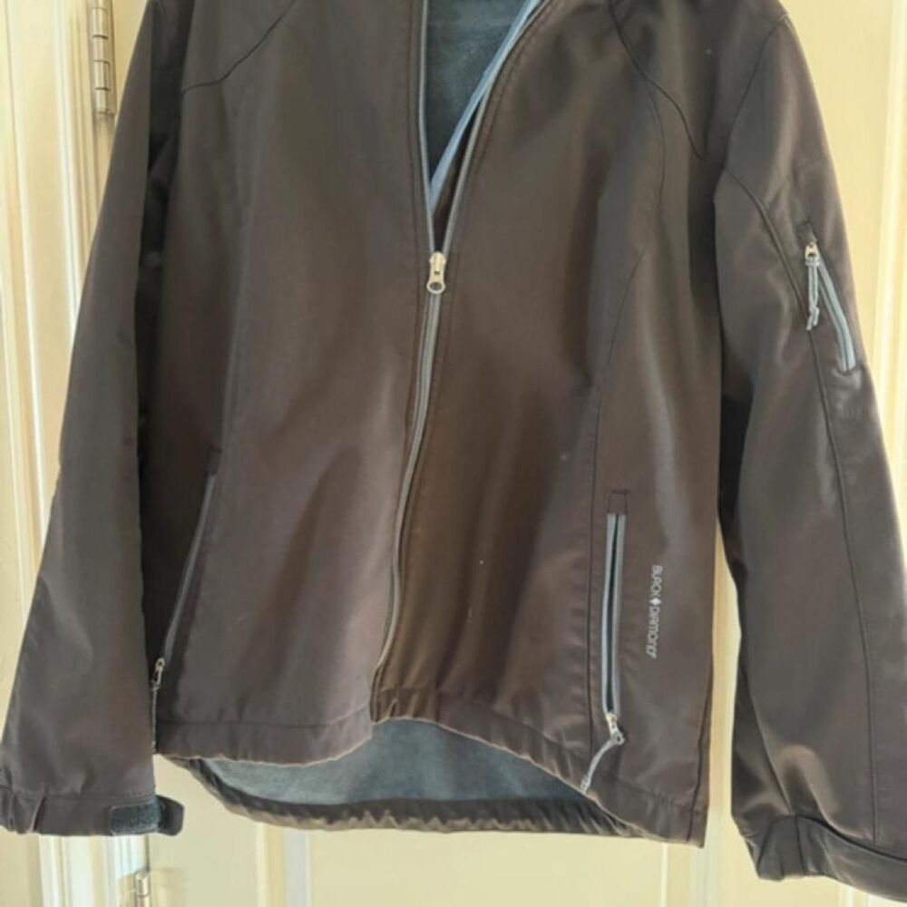 Black-diamond Women's Black and Brown Jacket